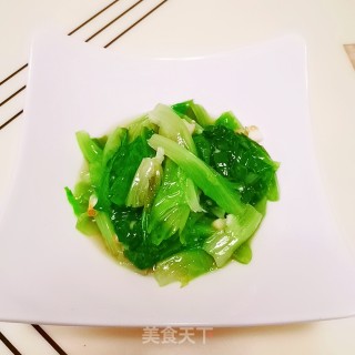 炝炒生菜的做法步骤：8