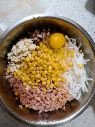 豆腐丸子的做法步骤：2