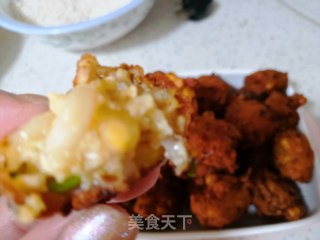 豆腐丸子的做法步骤：7