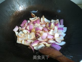 洋葱炒肉的做法步骤：4