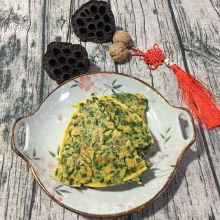 韭菜鸡蛋烙饼的做法步骤：9