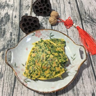 韭菜鸡蛋烙饼的做法步骤：10