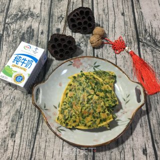 韭菜鸡蛋烙饼的做法步骤：11