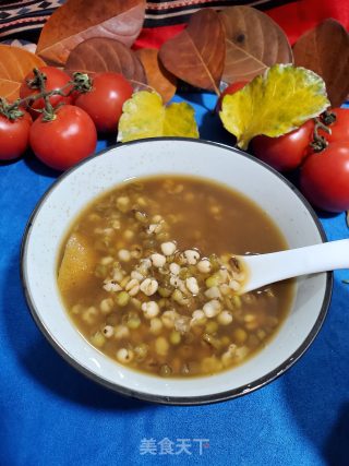 绿豆薏仁糖水的做法步骤：7