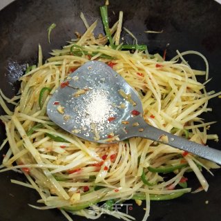 酸辣土豆丝的做法步骤：10
