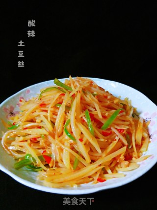 酸辣土豆丝的做法步骤：12