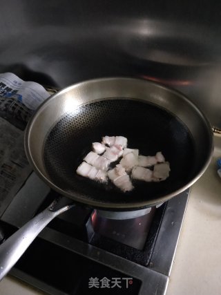 五花肉四季豆焖面的做法步骤：5
