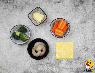奶酪鲜虾丸的做法步骤：1