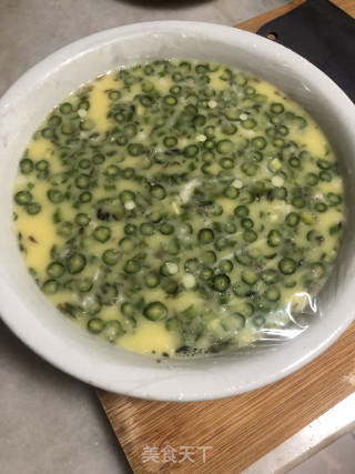 芦笋蒸蛋的做法步骤：6