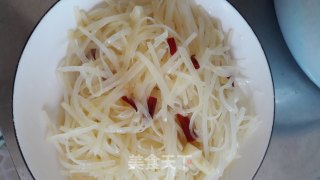 酸辣土豆丝的做法步骤：7