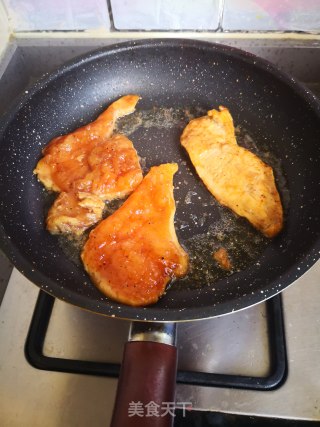 黑胡椒孜然鸡排的做法步骤：6