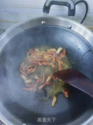 菠菜肉丝的做法步骤：5