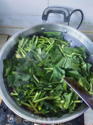 菠菜肉丝的做法步骤：6
