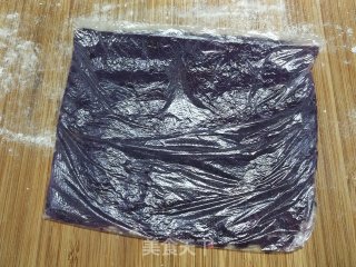 波兰种紫薯吐司的做法步骤：6