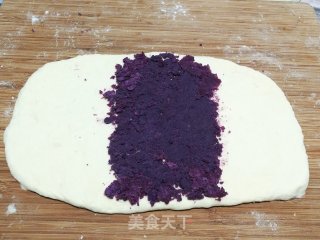 波兰种紫薯吐司的做法步骤：8