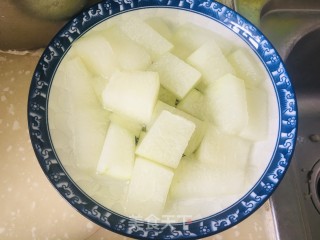 海米冬瓜的做法步骤：2