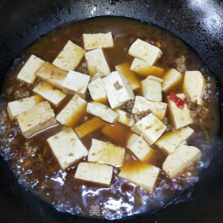 肉末豆腐的做法步骤：8