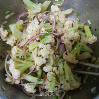 响油有机花菜的做法步骤：4