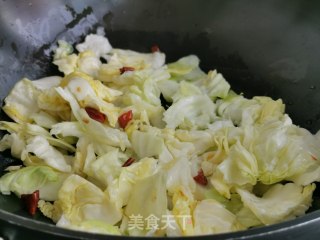 手撕包菜的做法步骤：5