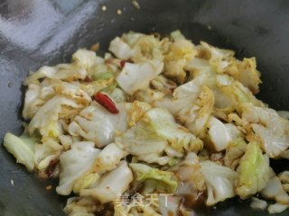 手撕包菜的做法步骤：7