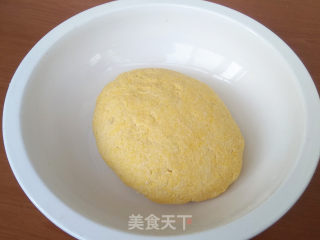豆渣混合面菜团子的做法步骤：2