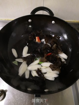醋溜三蔬的做法步骤：5