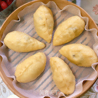荠菜鲜笋肉包的做法步骤：10