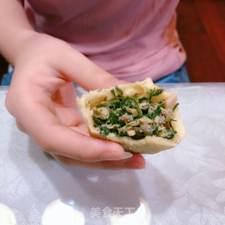 荠菜鲜笋肉包的做法步骤：13