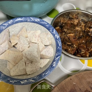 排骨蒸芋头的做法步骤：8