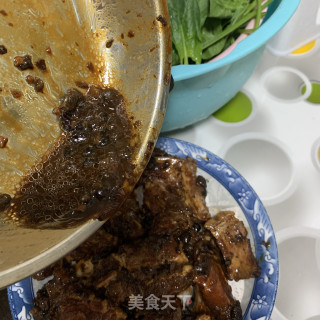 排骨蒸芋头的做法步骤：9