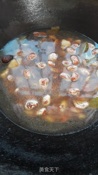 排骨炖大花豆的做法步骤：9