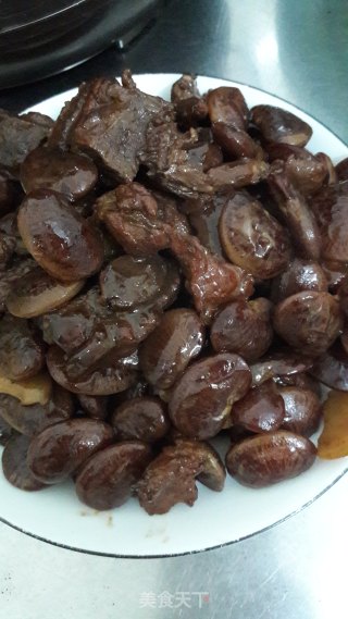 排骨炖大花豆的做法步骤：12