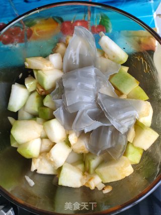 卤肉冬瓜炖粉皮的做法步骤：9