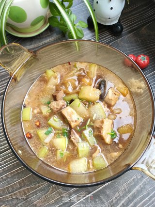 卤肉冬瓜炖粉皮的做法步骤：12