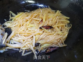 酸辣土豆丝的做法步骤：5