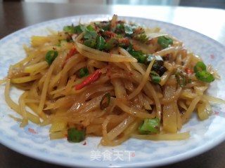 酸辣土豆丝的做法步骤：6