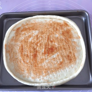 兰花豆火腿披萨的做法步骤：6
