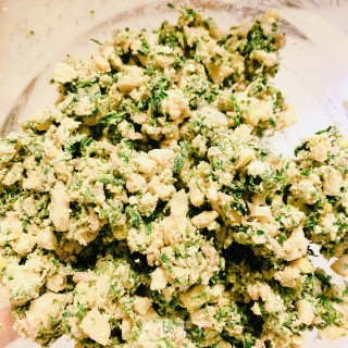 鲜笋菜肉丸????的做法步骤：3