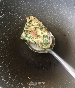 菠菜培根鹅蛋饼的做法步骤：18