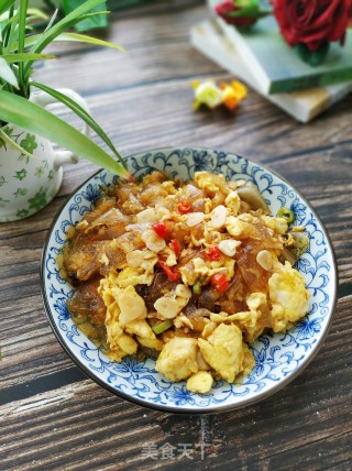 鹅蛋炒粉皮的做法步骤：17