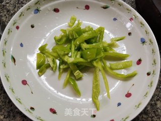 尖椒紫茄条的做法步骤：5