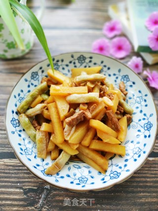 土豆芸豆炖肉的做法步骤：8