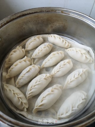 芹菜肉馅蒸饺的做法步骤：10