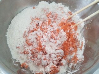 胡萝卜汁饺子的做法步骤：4