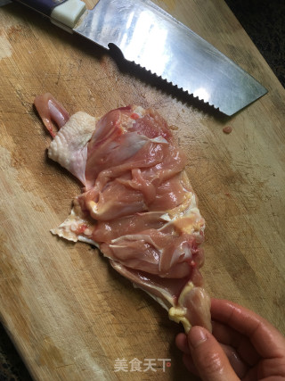 番茄鸡腿炒饭的做法步骤：1