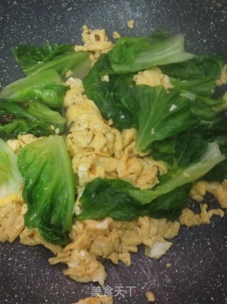 鸡蛋炒面的做法步骤：4