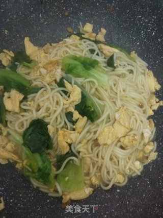鸡蛋炒面的做法步骤：6