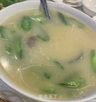 丝瓜金针菇汤的做法步骤：5