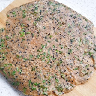 黑全麦粉煎饼的做法步骤：8