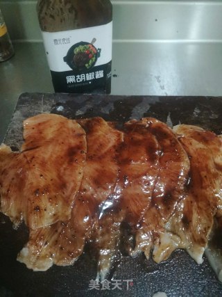 黑椒鸡排的做法步骤：4